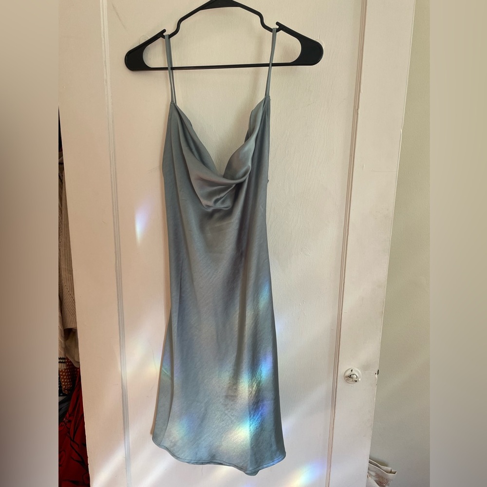 Blue dress